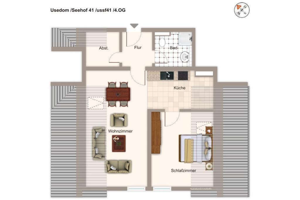 Seehof Seehof 41 Heringsdorf  Exteriör bild